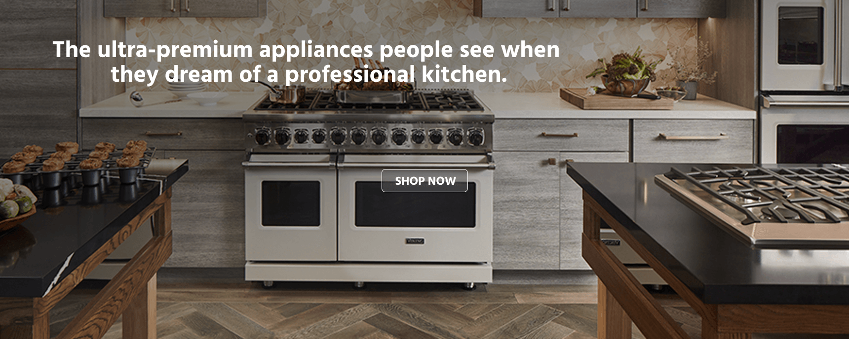 Viking is again revolutionizing ultra-premium appliances by incorporating proven technology and innovative features, once reserved for commercial kitchens, into Viking appliances for your home.