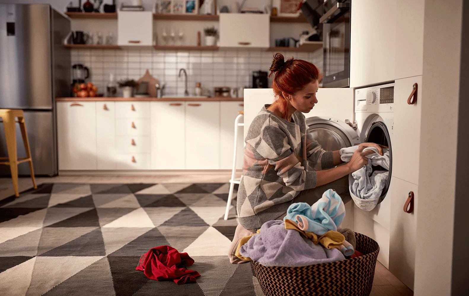 Large Capacity - Beko washers can launder 10 large towels in one load