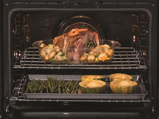 True European Convection - Innovative heated fan system baking and broiling faster