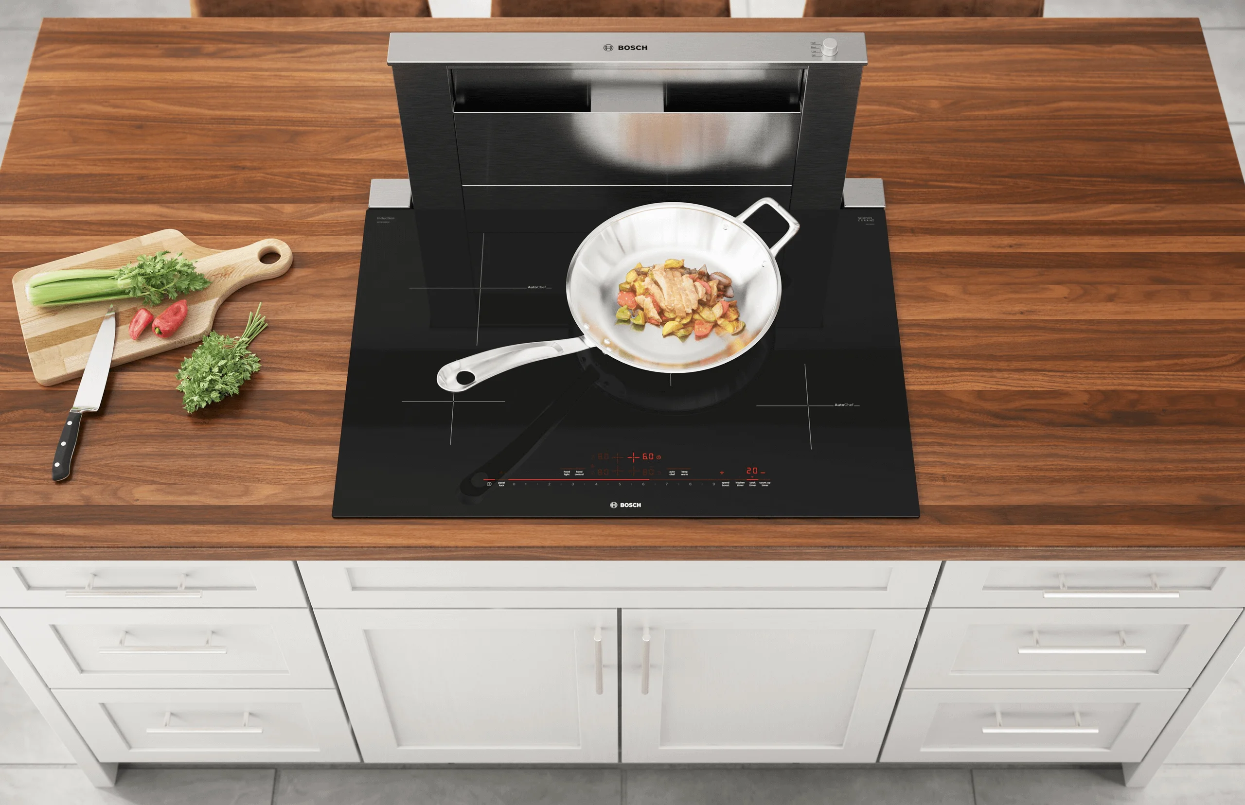 More space for more cooking