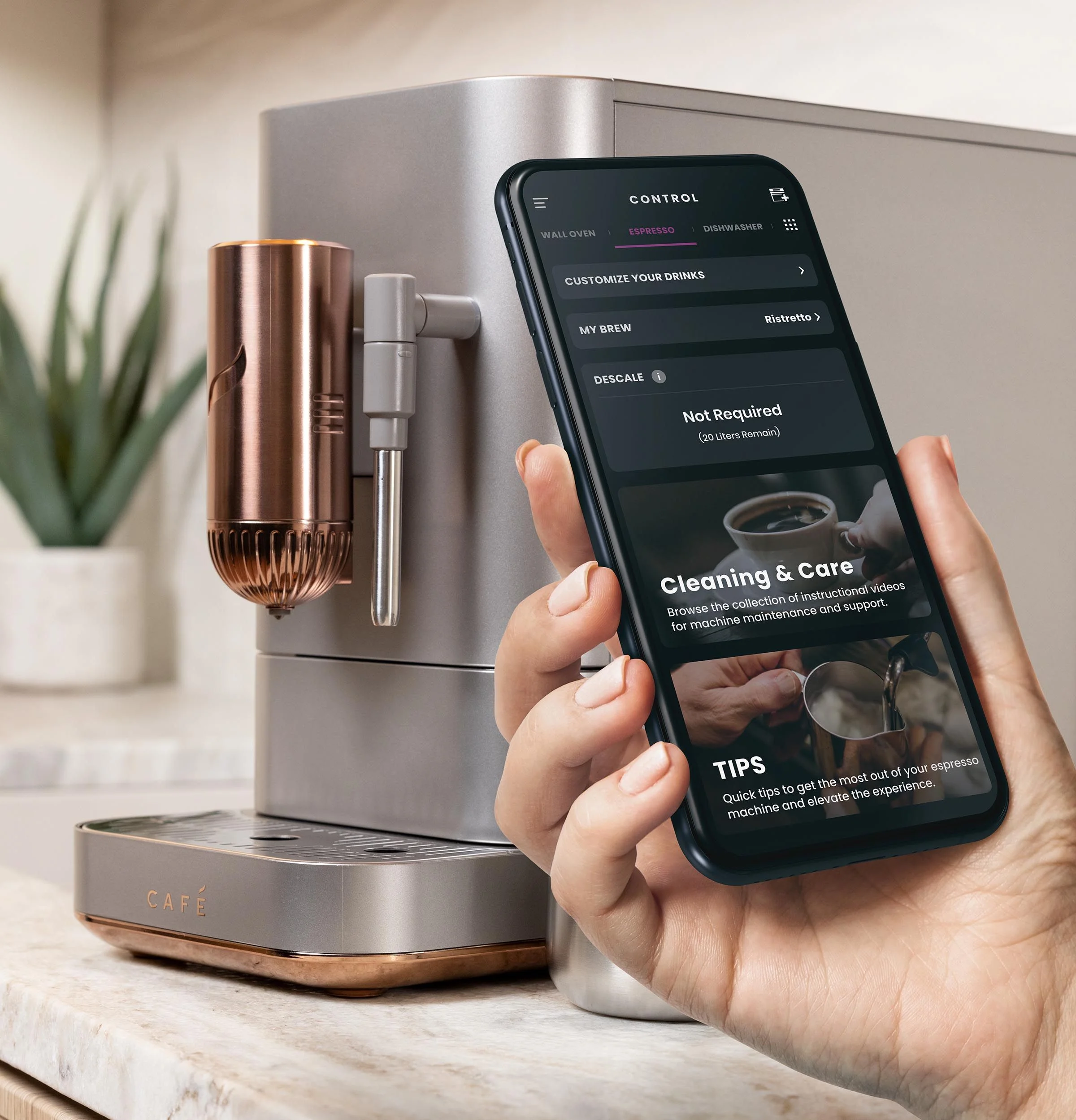 WiFi Connected with Drink Customization Technology