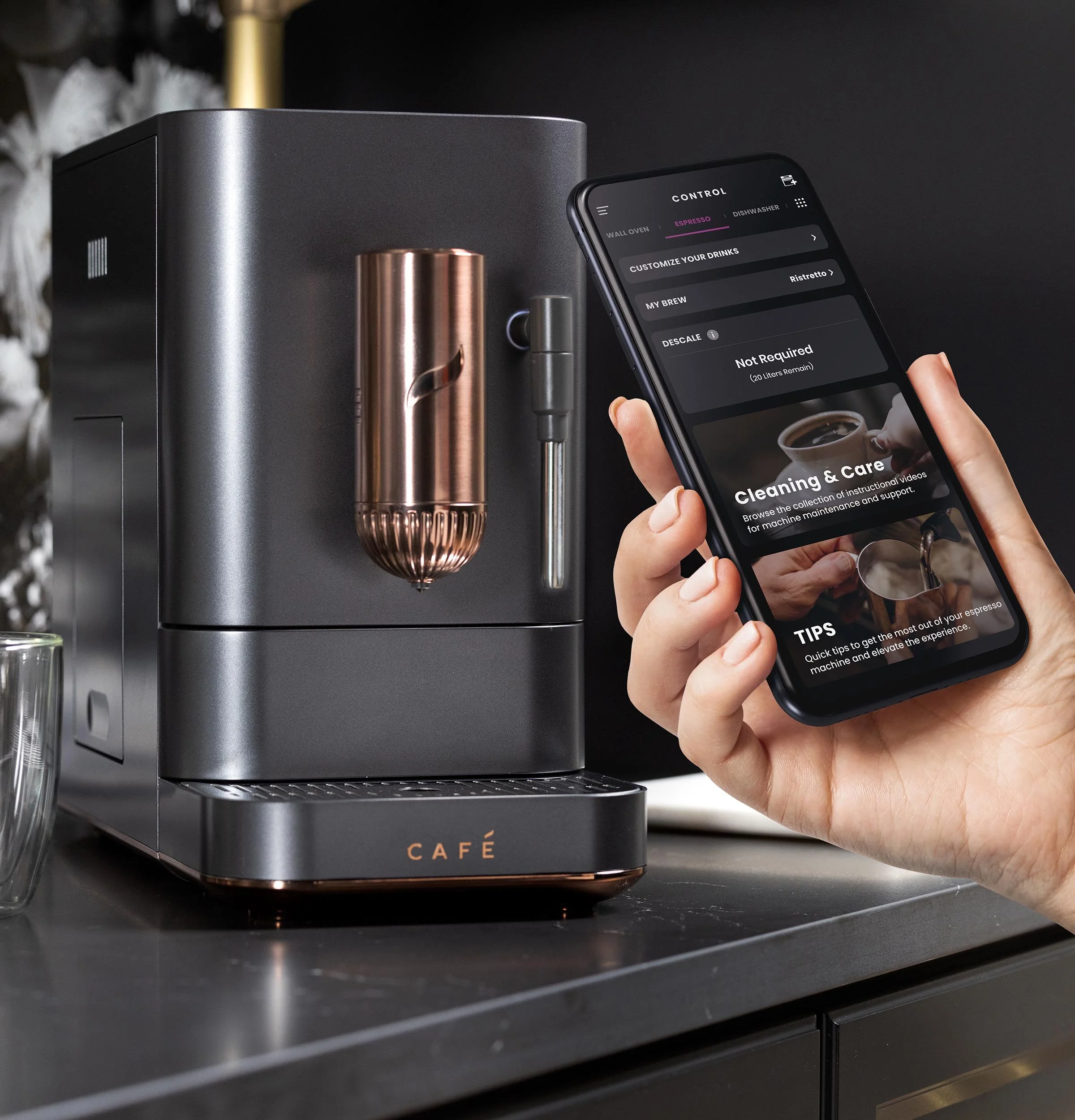 WiFi Connected with Drink Customization Technology