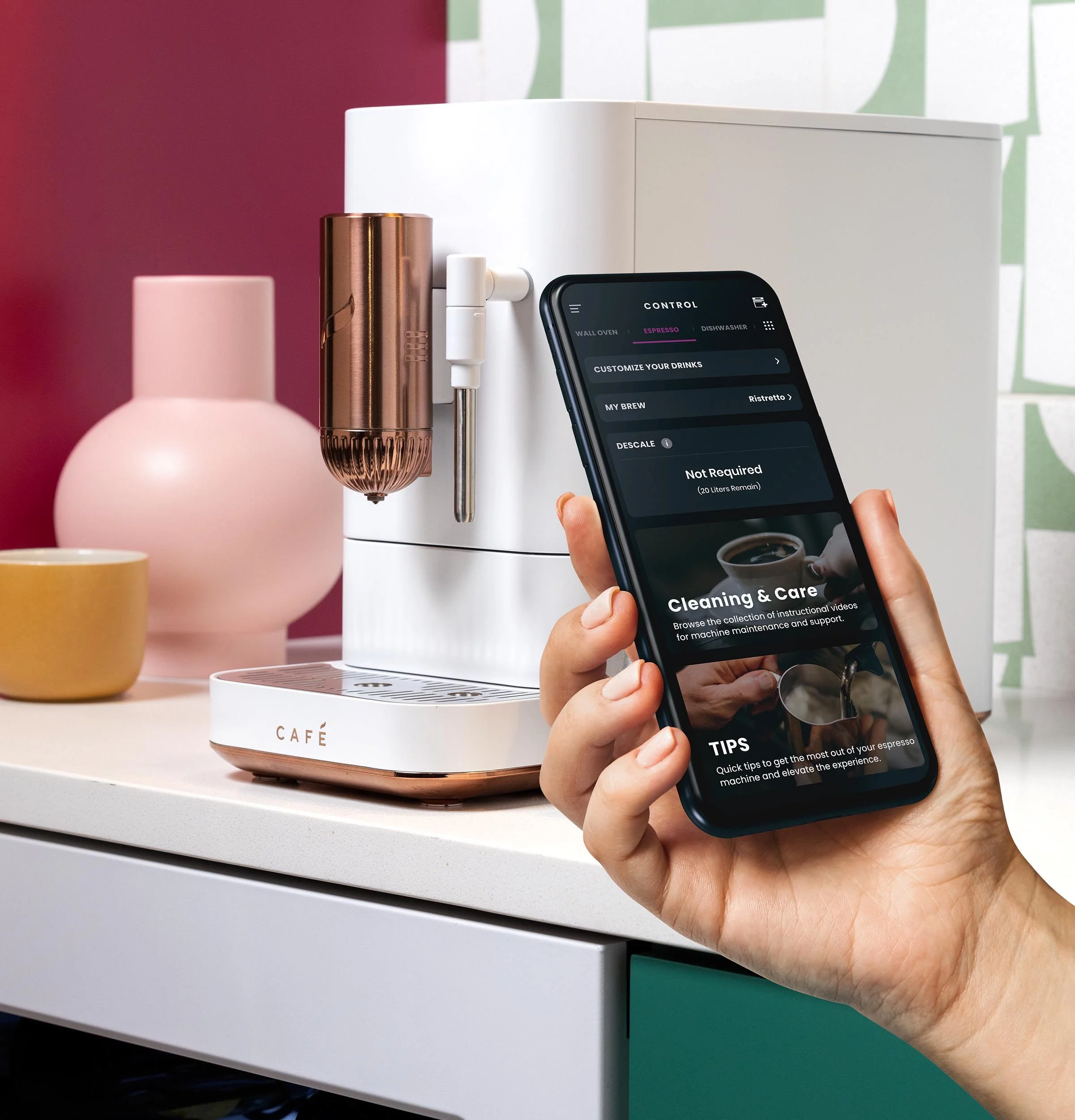 WiFi Connected with Drink Customization Technology