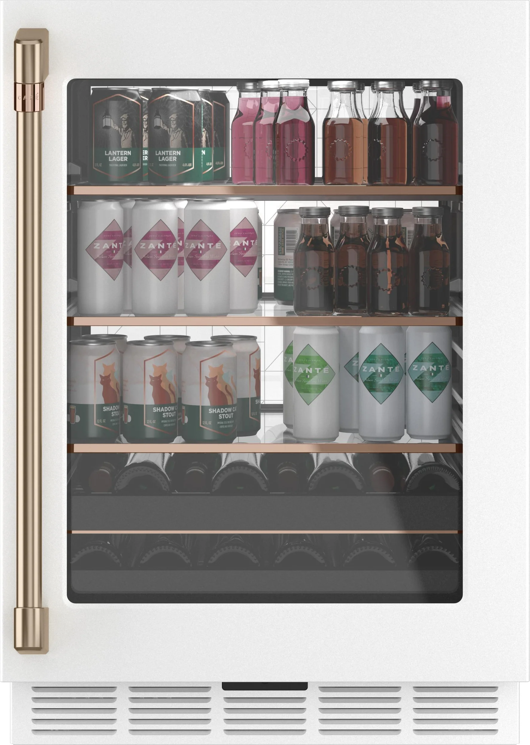 14-Bottle or 126-Can Capacity