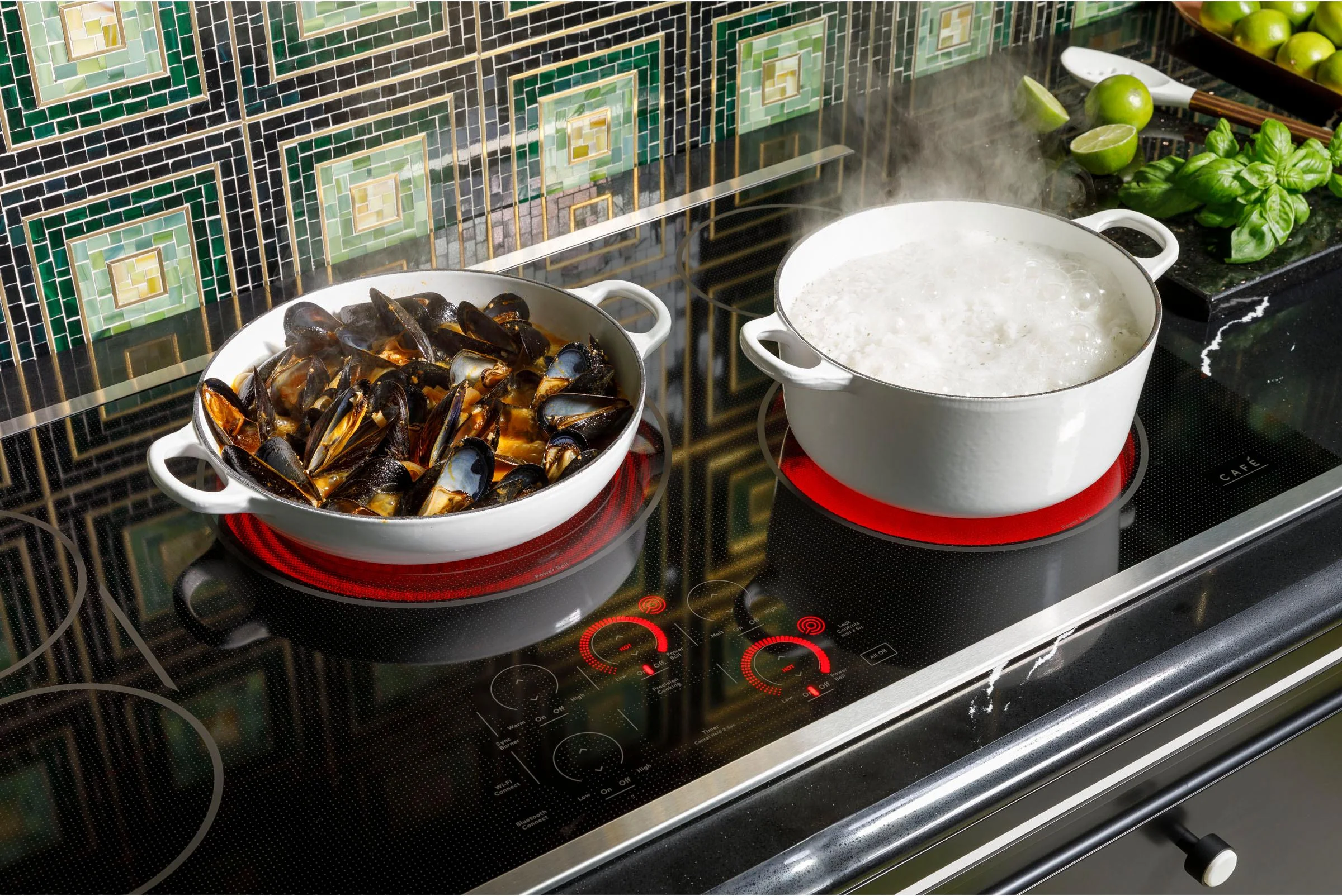 Power Boil on Tri- and Dual-Ring Elements