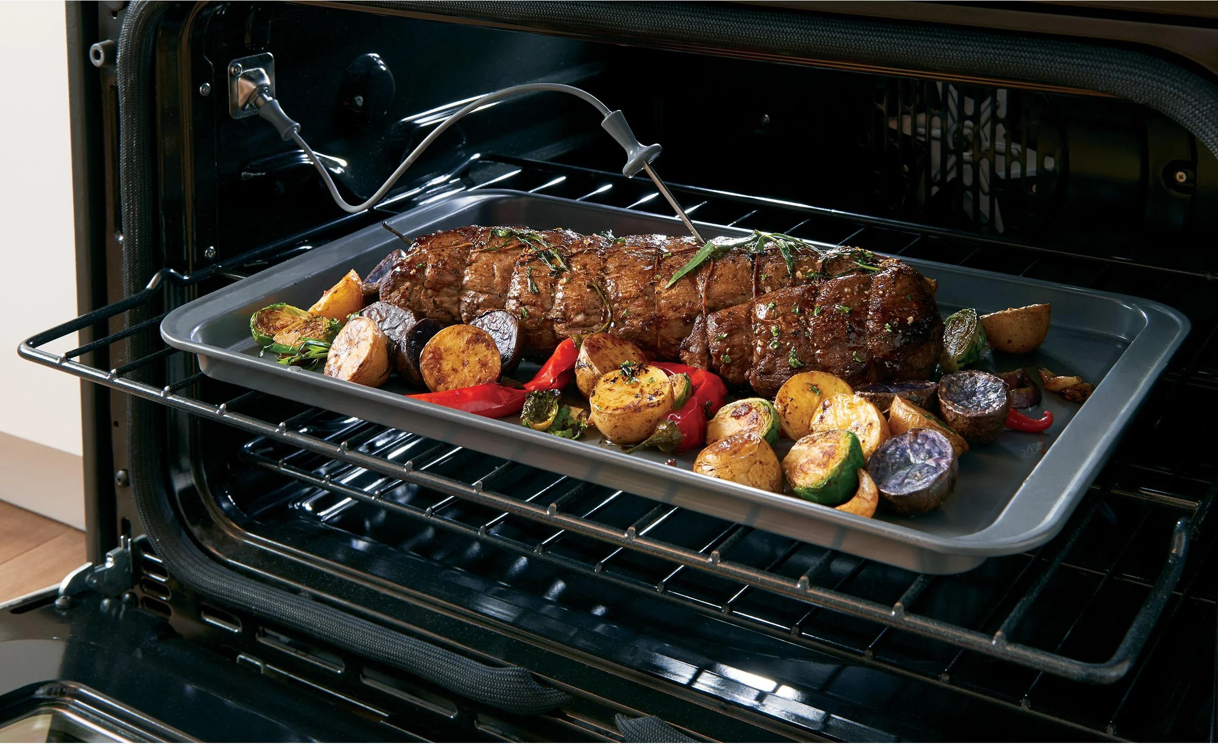 Prepare foods to perfect doneness