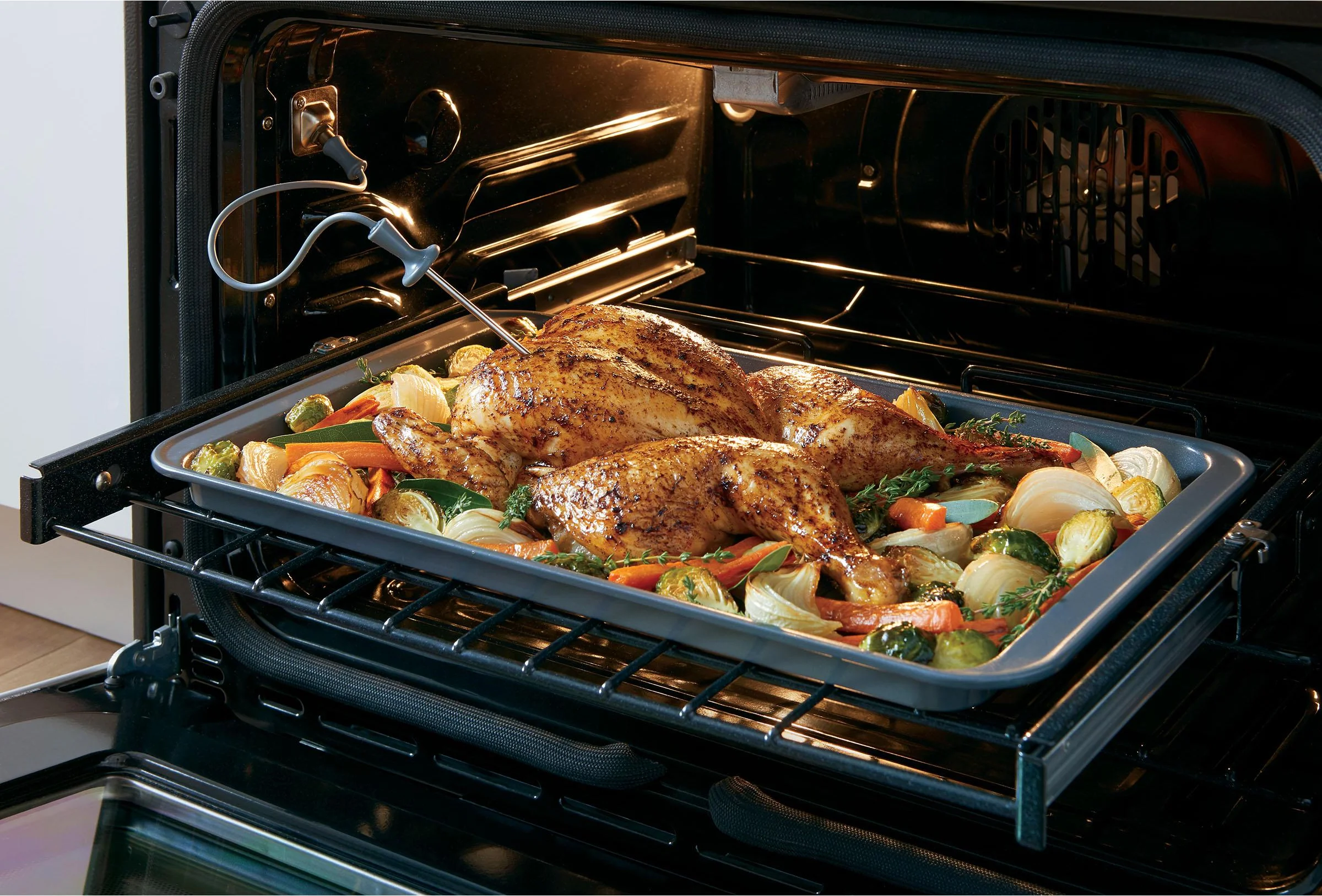 Prepare foods to perfect doneness
