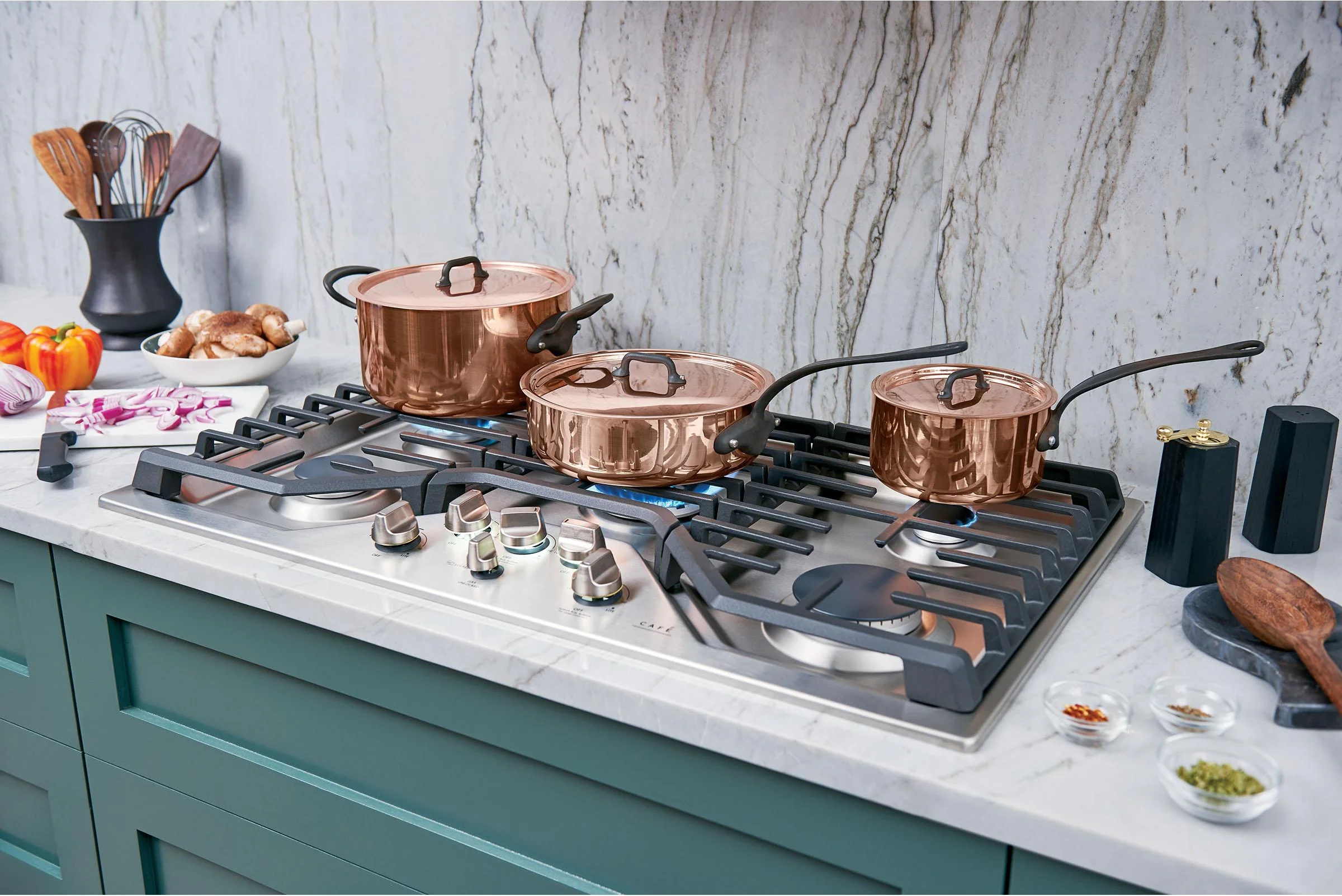 More space, more burners, more impressive