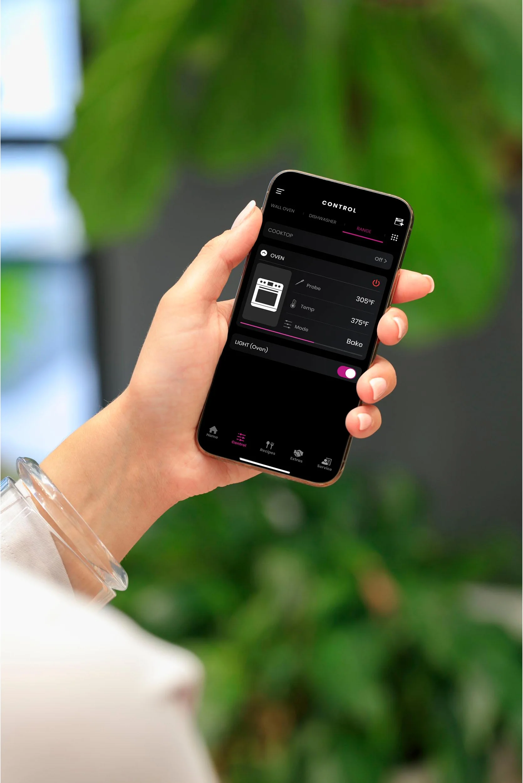 Built-In WiFi, Powered by SmartHQ App