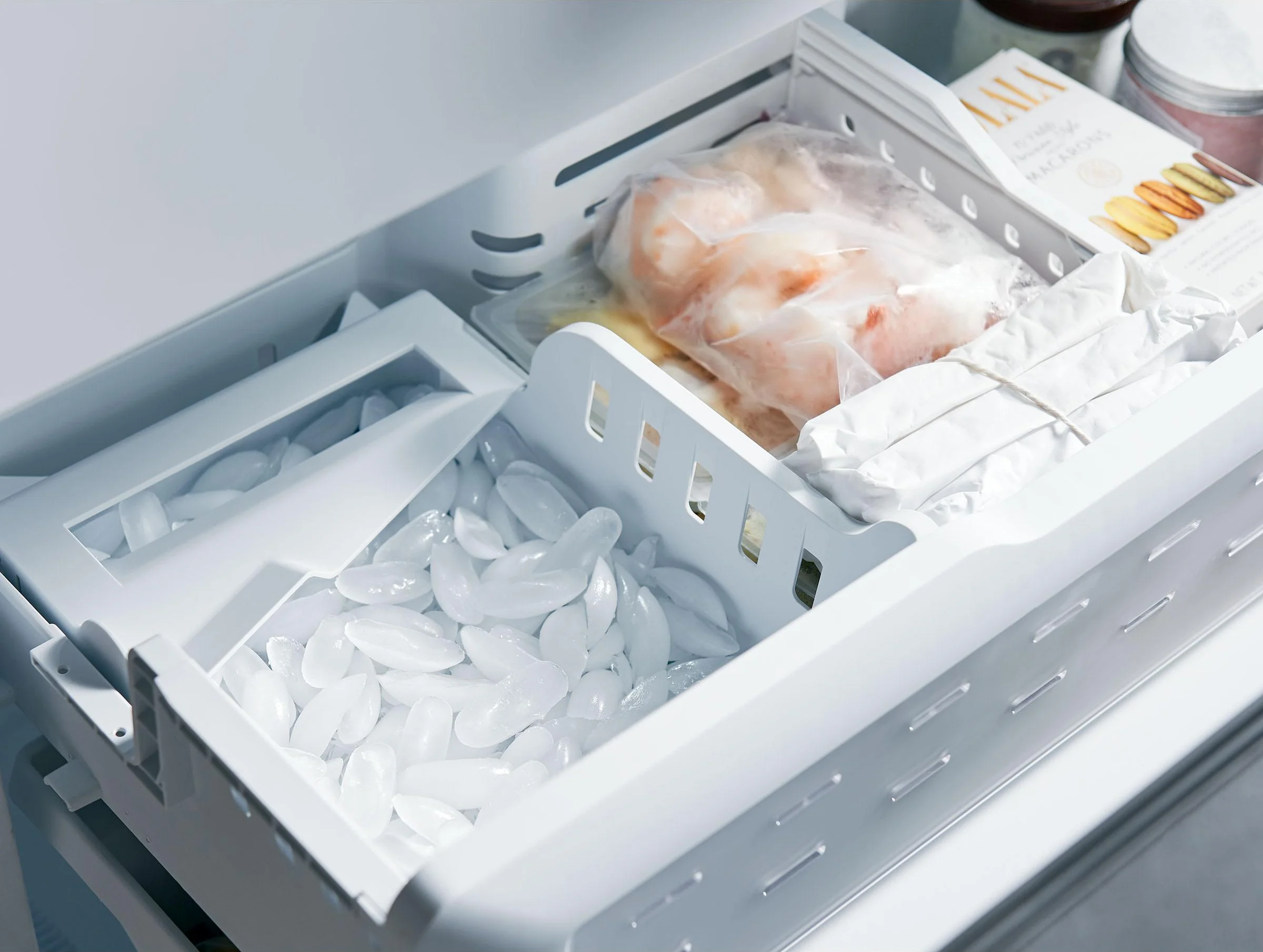 Factory-installed icemaker