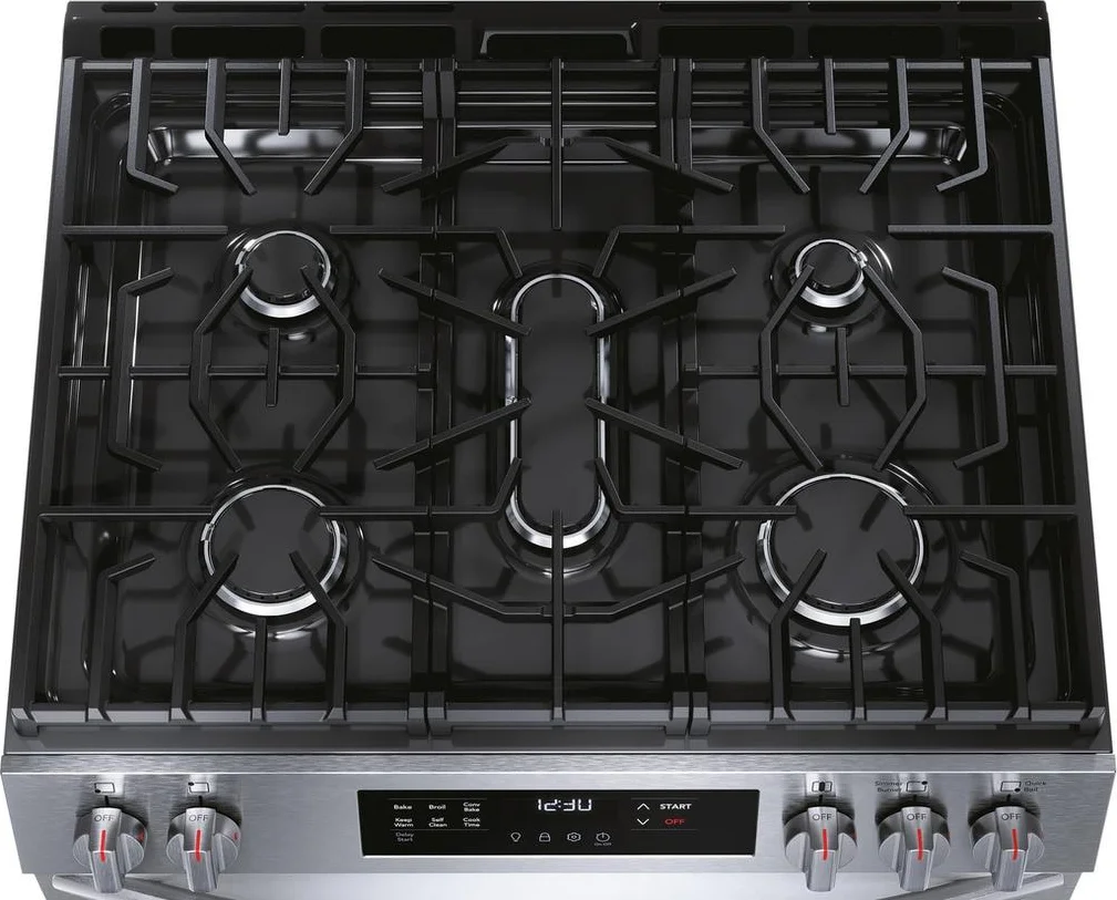 Five Burner Cooktop