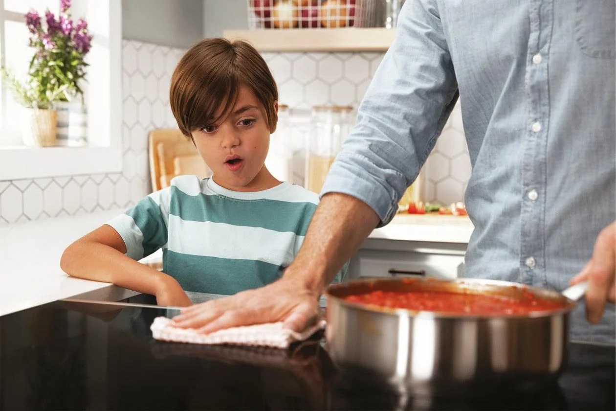 Easy-to-Clean Cooktop