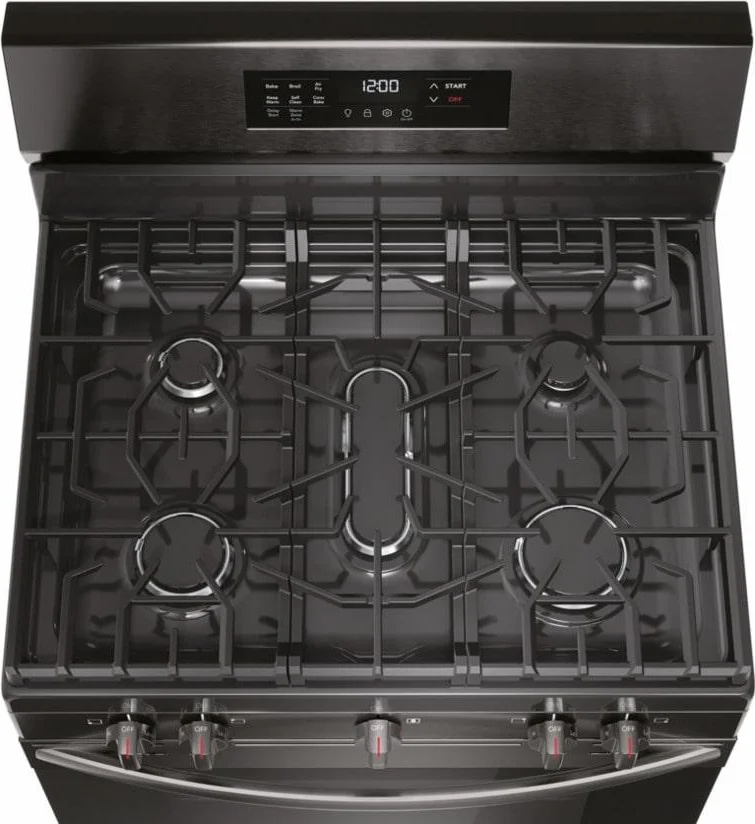 Five Burner Cooktop