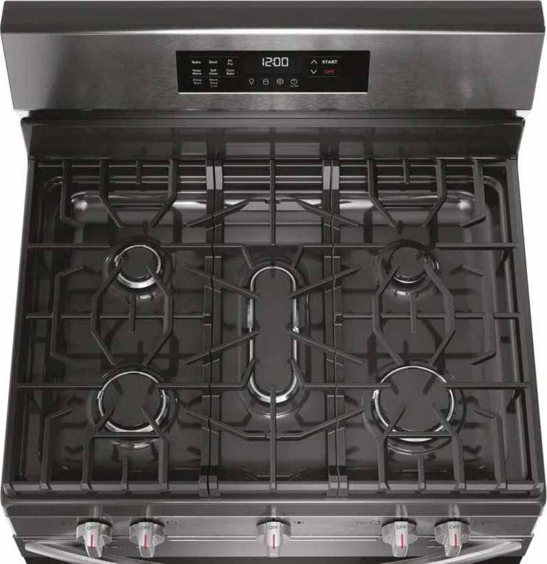 Five Burner Cooktop
