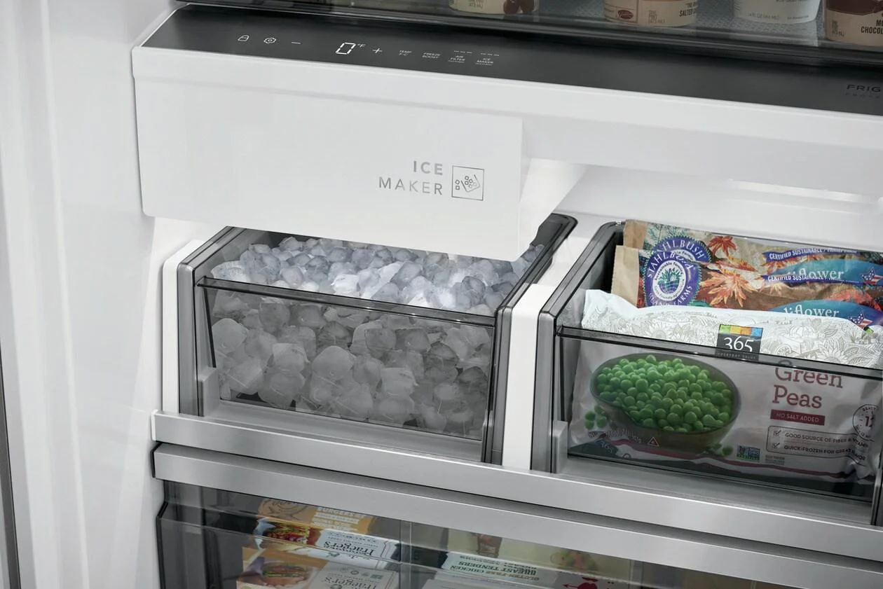 Built-In, Glide-Out Ice Maker