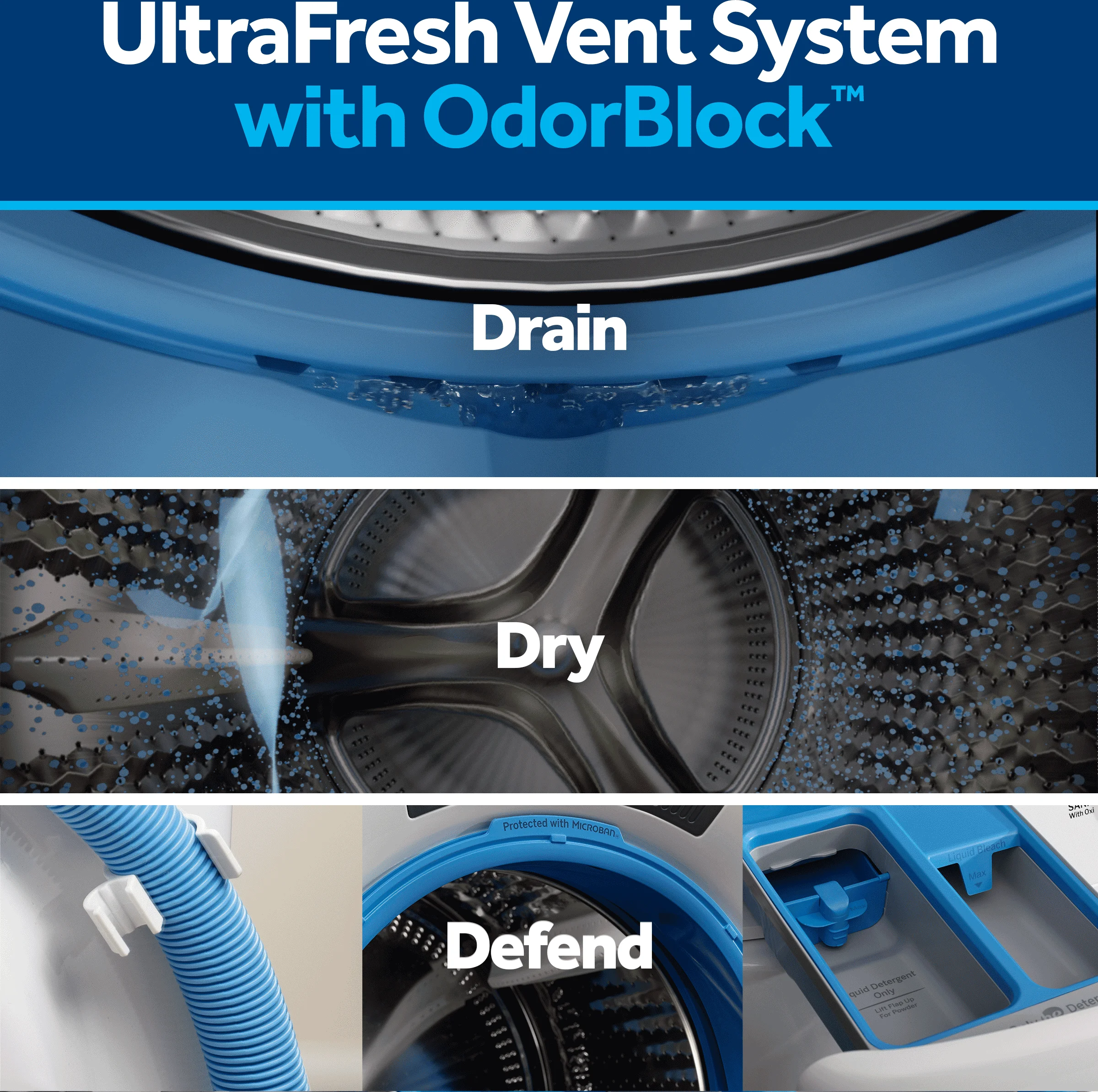 UltraFresh Vent System With OdorBlock(TM)