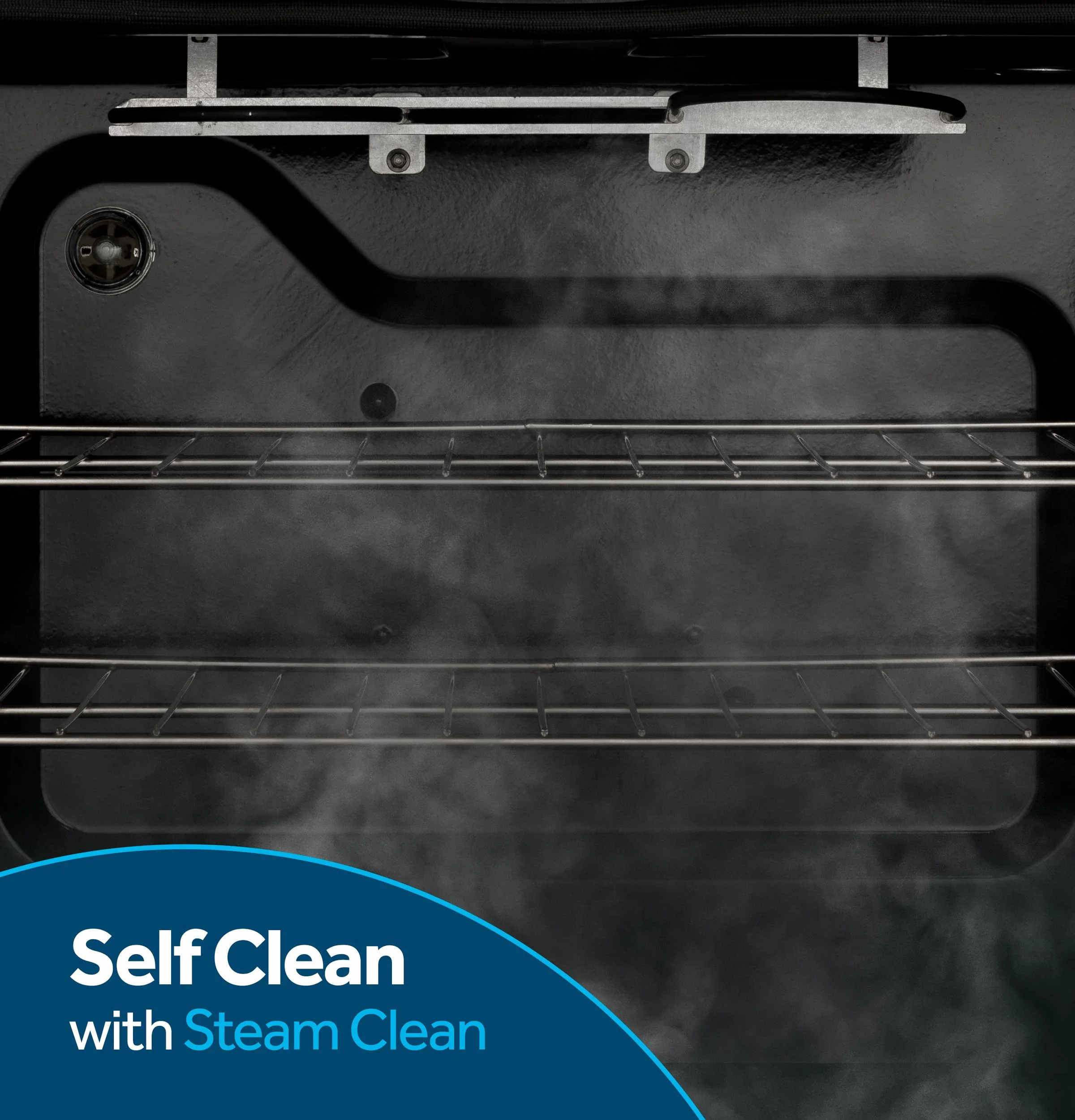 Self-Clean with Steam Clean