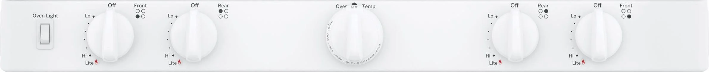 Front controls