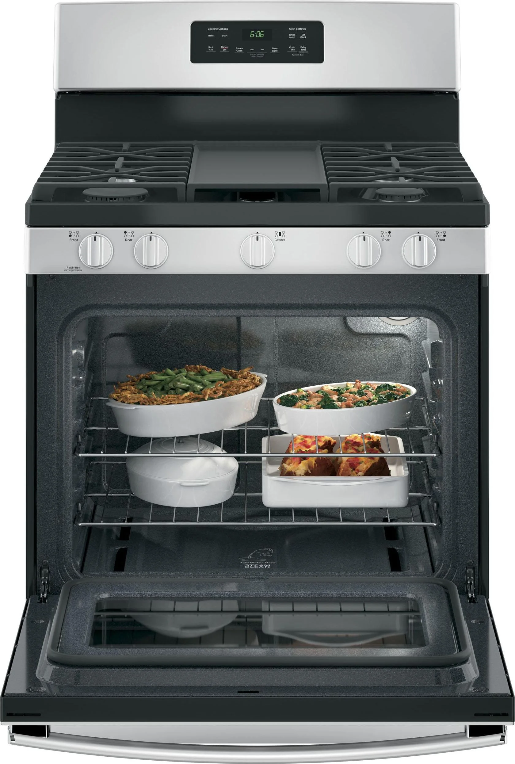 5.0 cu. ft. oven capacity