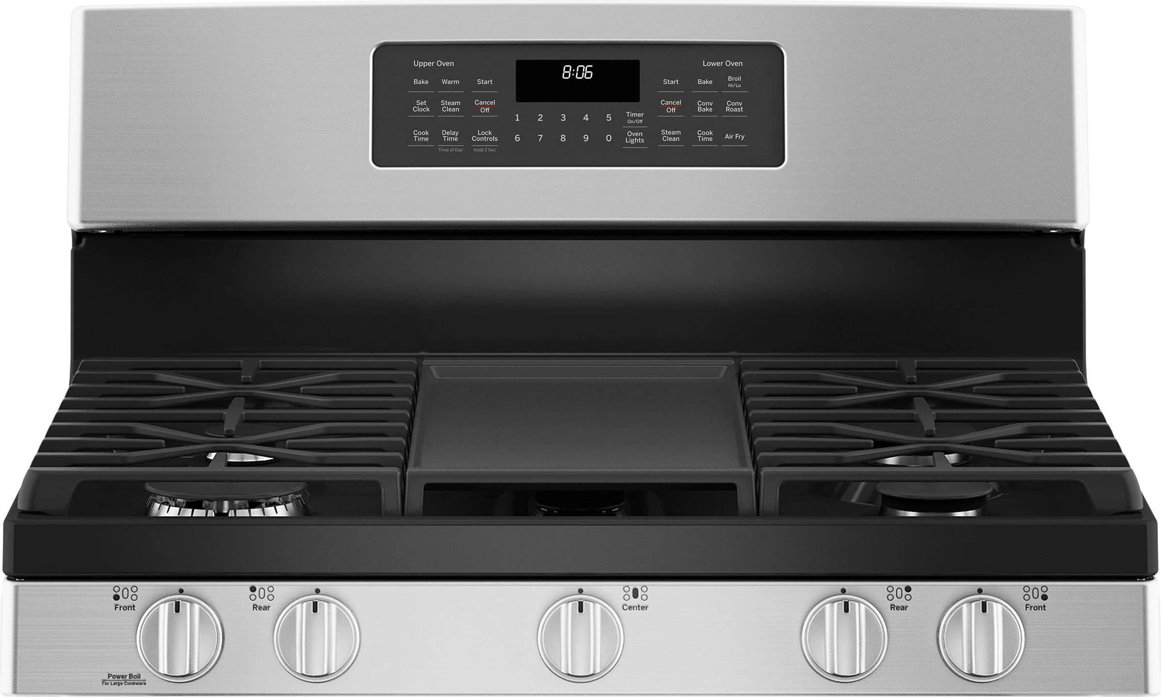 Deep-recessed cooktop