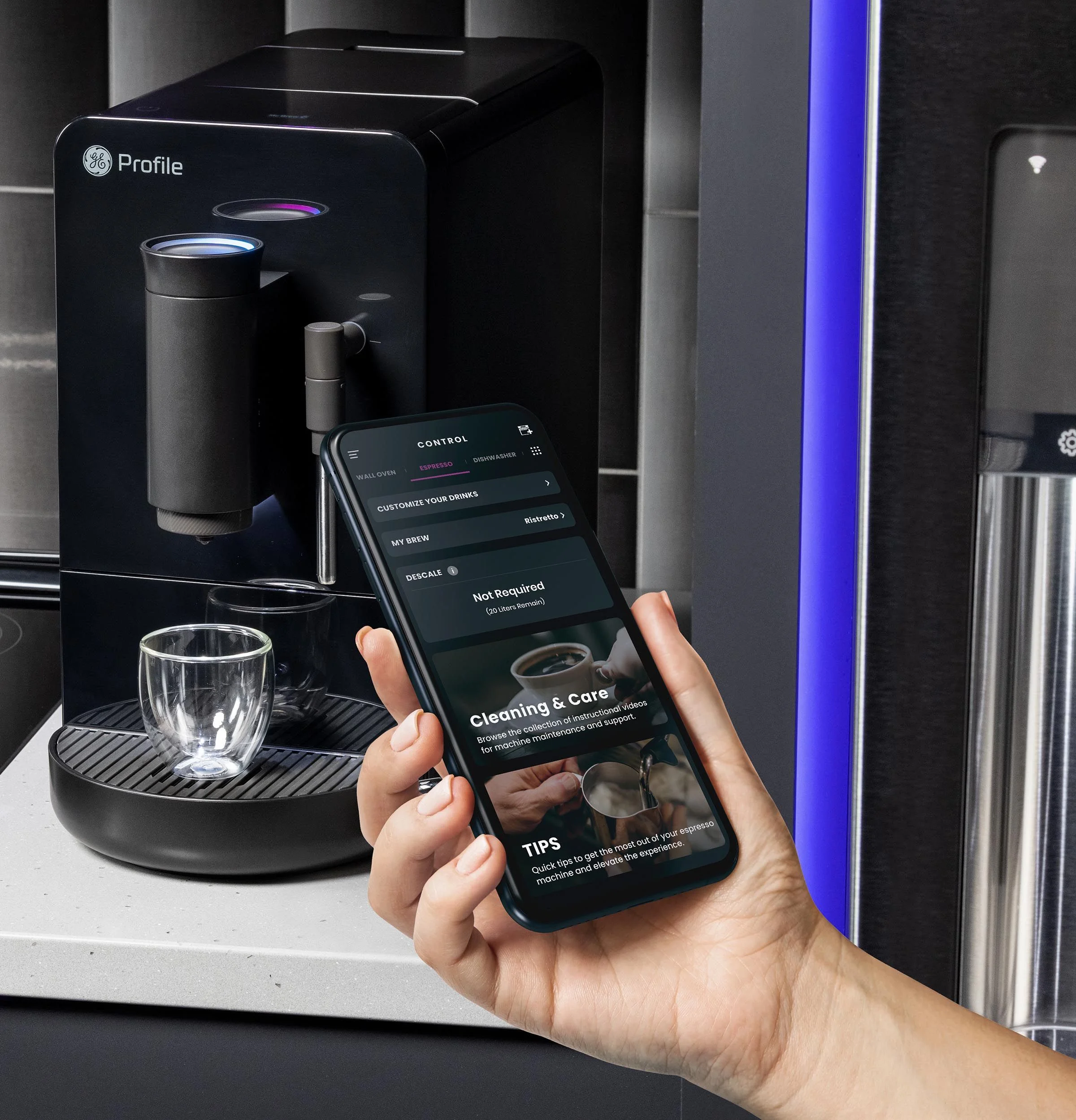 WiFi Connected with Drink Customization Technology