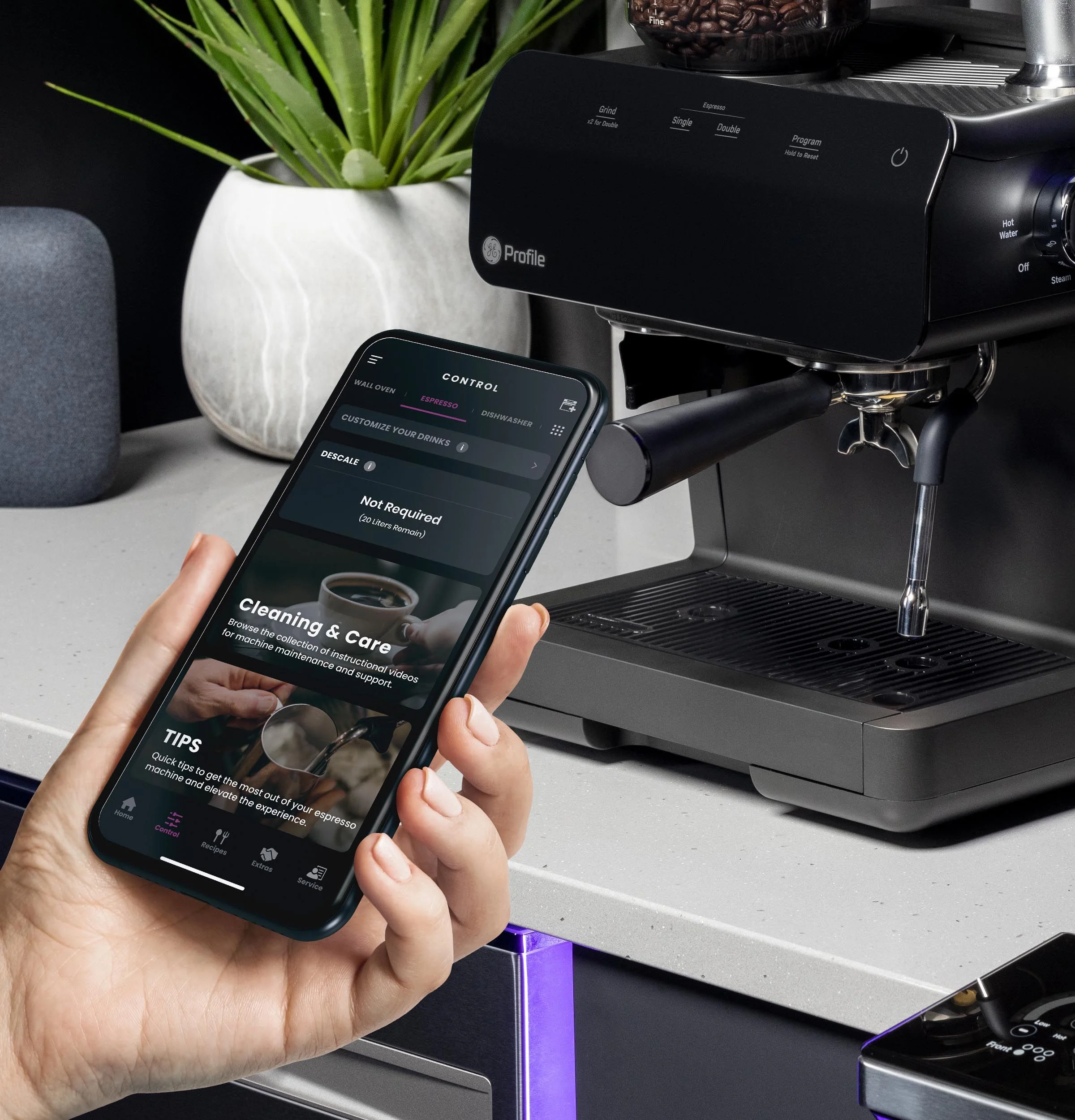 WiFi Connected with Drink Customization Technology