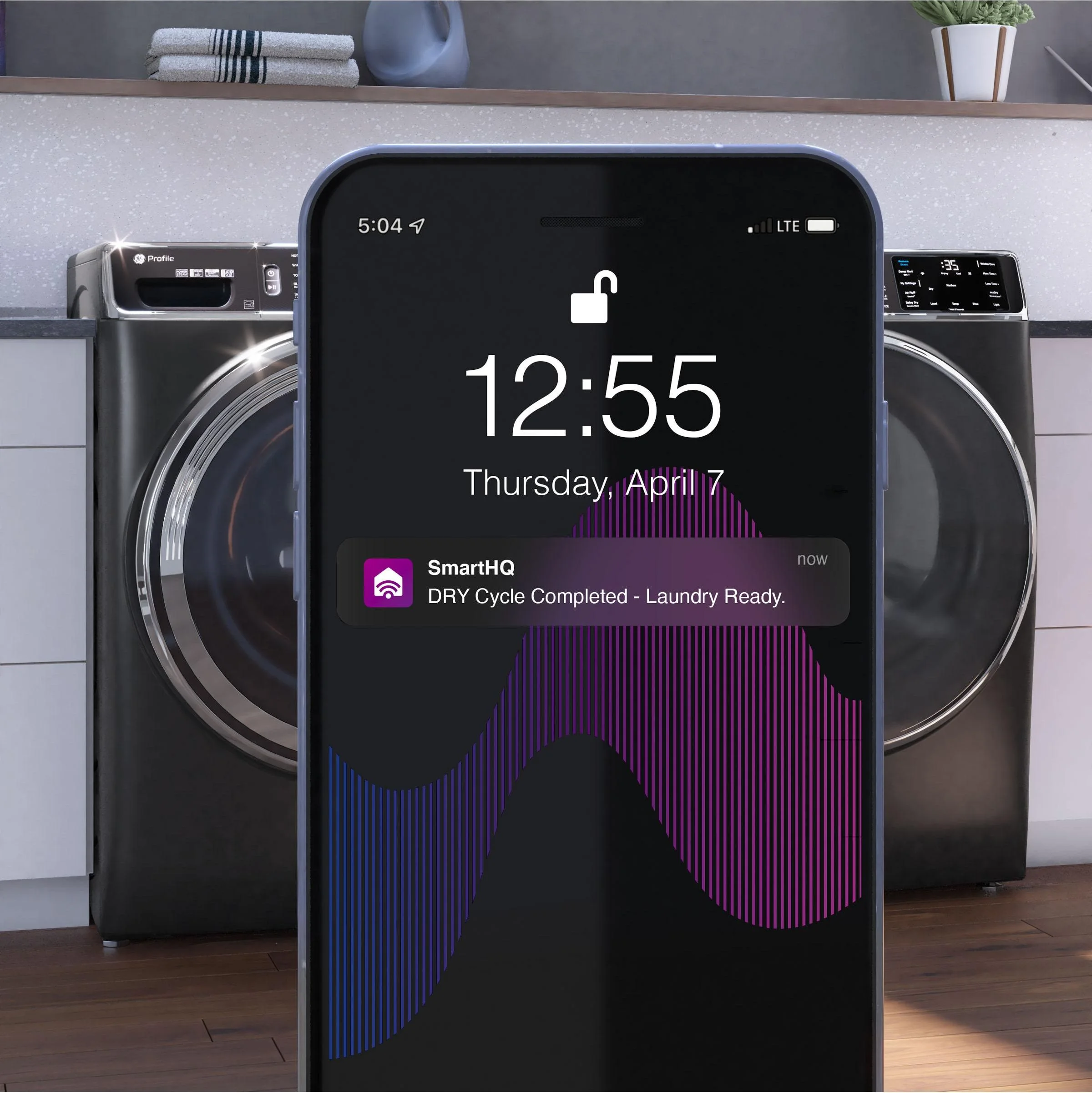 Smart Features Powered by SmartHQ(TM) with Downloaded Cycles