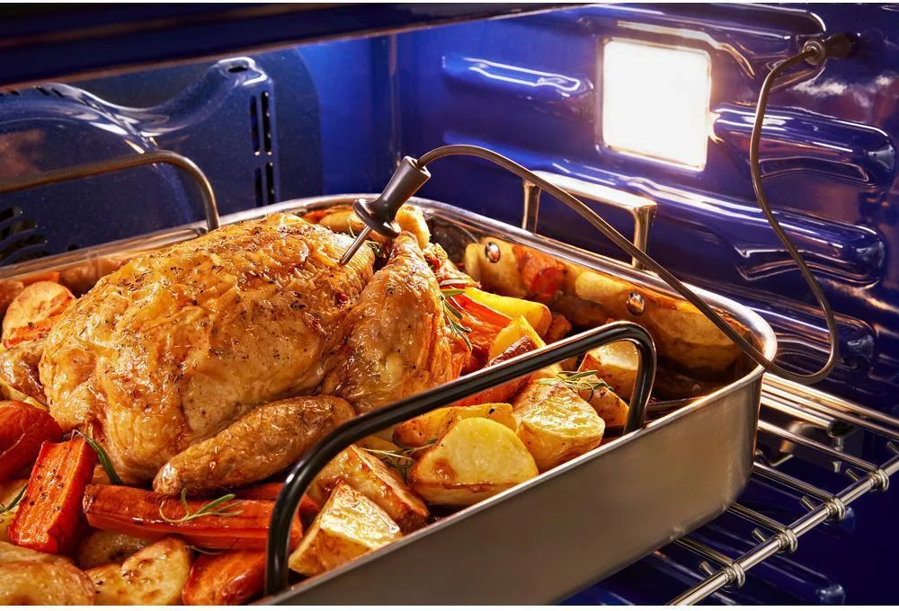 Integrated Meat Thermometer