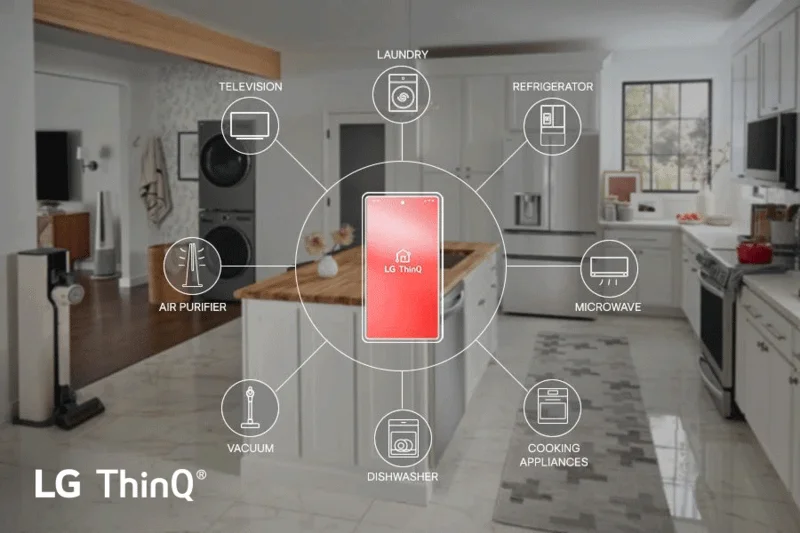 A Smarter Home Starts with the LG ThinQ(R) App