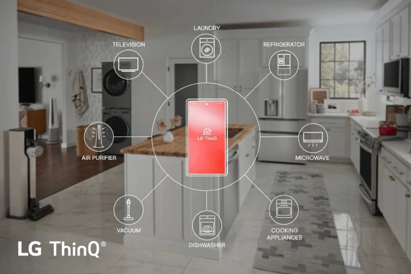 A Smarter Home Starts with the LG ThinQ(R) App