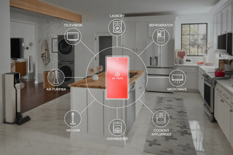 A Smarter Home Starts with the LG ThinQ(R) App
