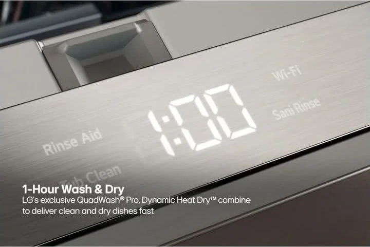 LG's Leading 1-Hour Wash & Dry