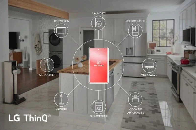 A Smarter Home Starts with the LG ThinQ(R) App