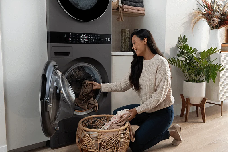 Advanced Washing with LG's Best Cleaning System