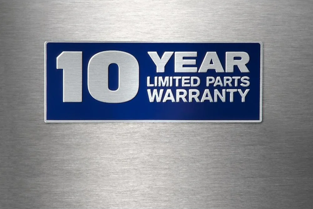 10 year limited parts warranty*