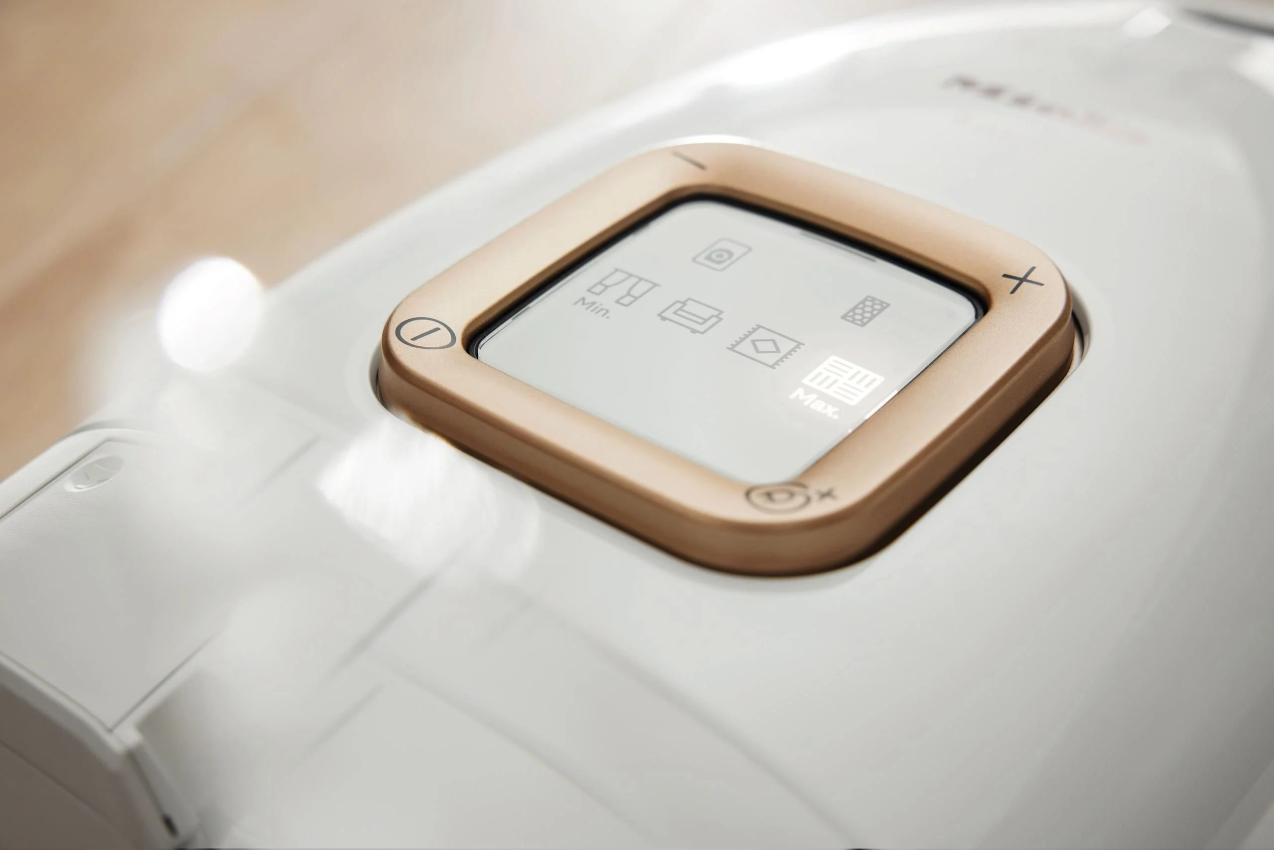 Plus/minus foot controls