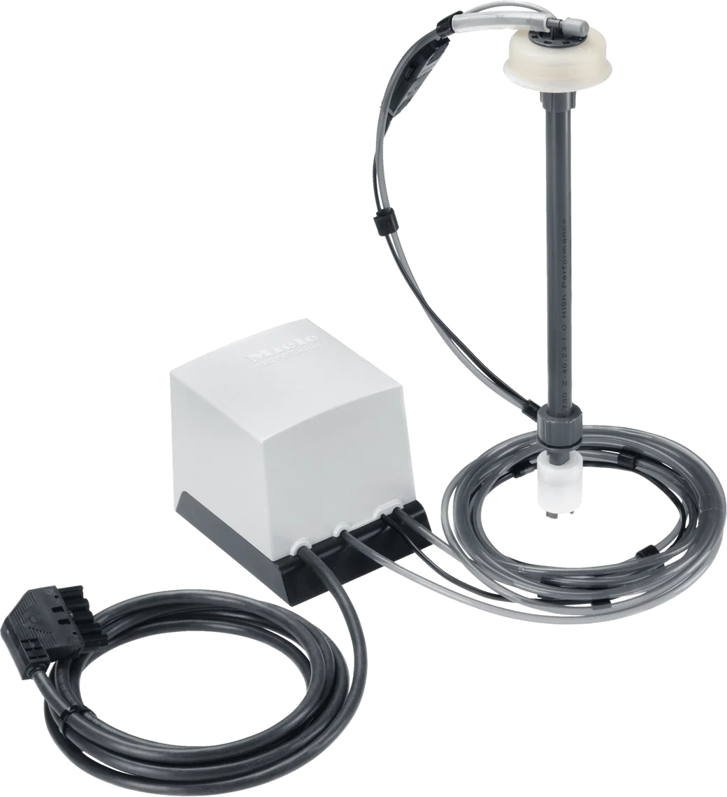 Connection for detergent dispenser module