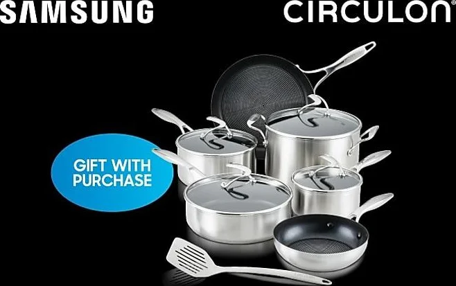 Free induction cookware set