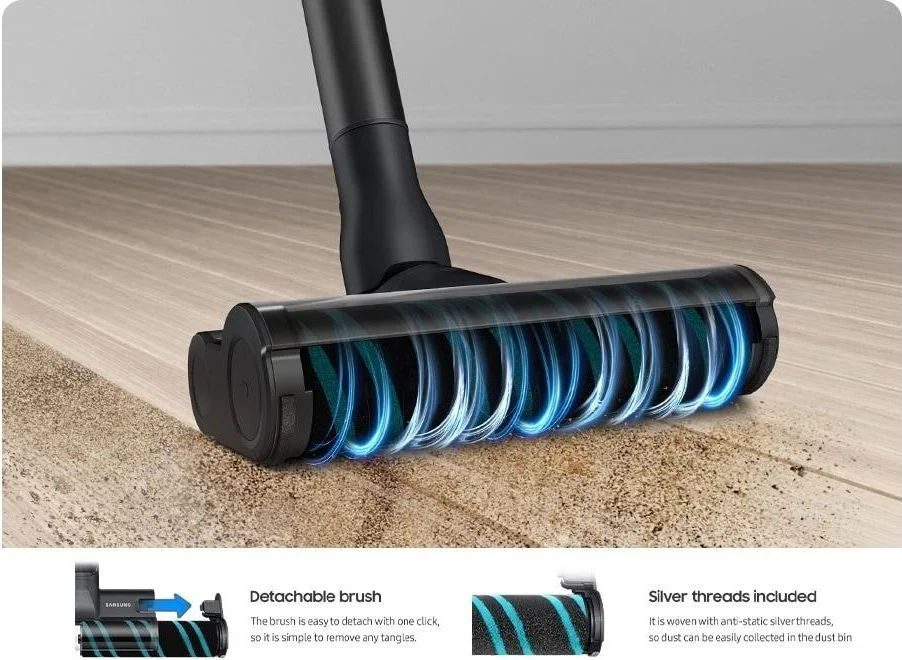 Vacuum cleaning accessory for hard floors & crevices
