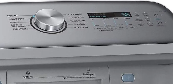 10 preset washing cycles