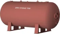 Heavy-Duty Large Volume Storage Tanks Outdoor Horizontal Storage Tank