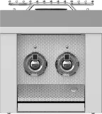 Double Side Burner, Built-In, 12”