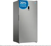 MaxxSpace Insulation(TM) Technology Garage-Ready Frost-Free Convertible Upright Freezer, 17 cu. ft., ENERGY STAR, Stainless Steel Look (AV170VFLJM0SS)