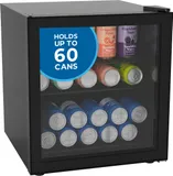 Beverage Center, 60 Can Capacity, in Black (AVBC17F2PG)