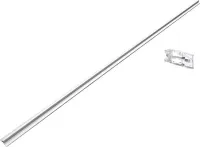 Connection trim for side-by-side install of stainless steel built-in refrigerators