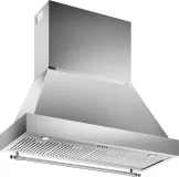 48 Wallmount Canopy and Base Hood, 1 motor 600 CFM Stainless Steel