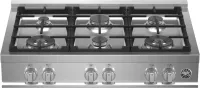 36" Gas Rangetop, Master Series, 6 Burners