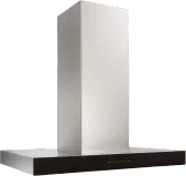 36-inch 650 Max Blower CFM Island Range Hood with PURLED Light System and Black Glass ICB3 Series