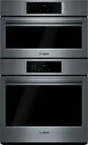 30" Smart Electric Double Wall Oven And Microwave Combo