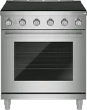 500 Series, Induction freestanding range cooker, 30'', Stainless steel